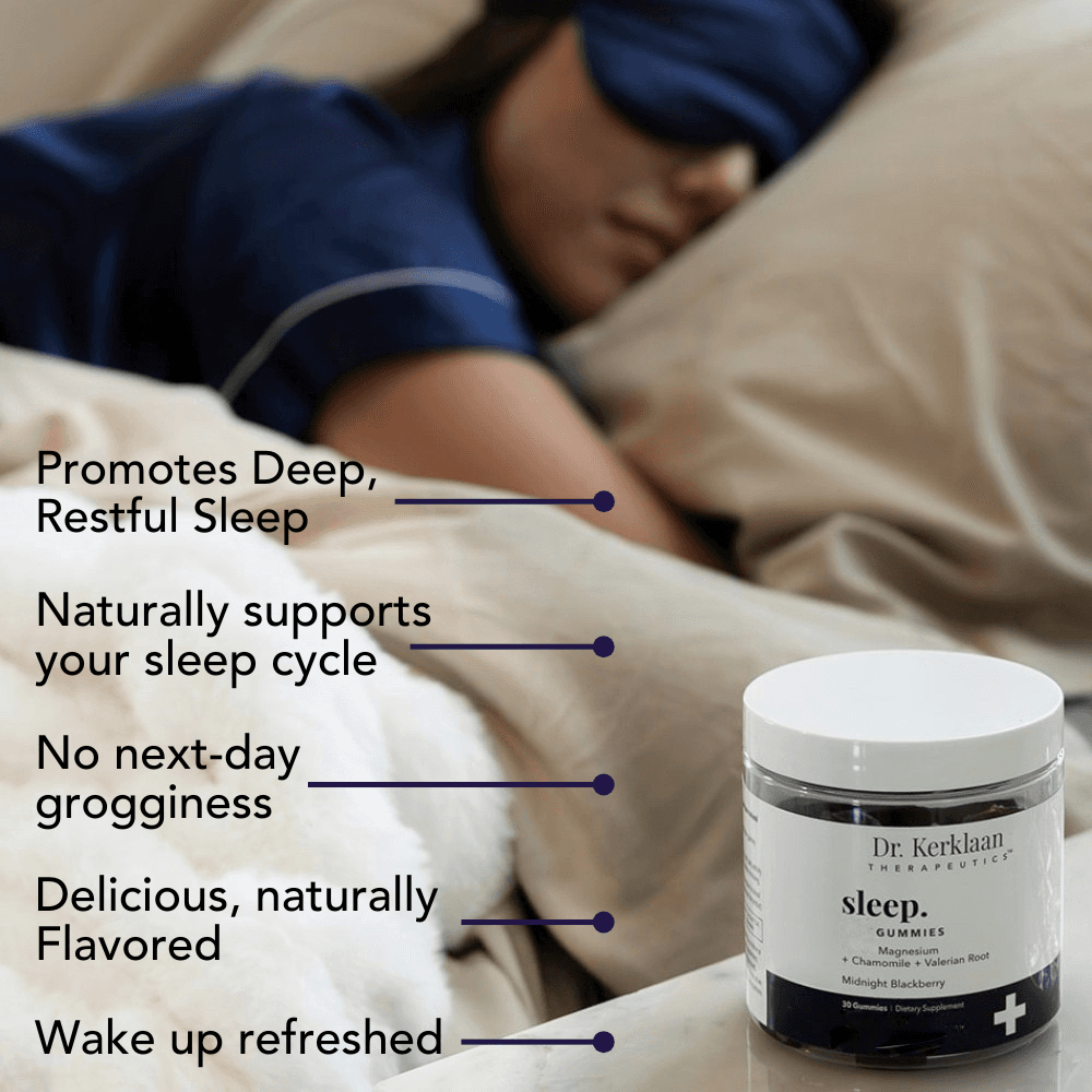 Dr. Kerklaan Sleep Gummies - How it helps fall asleep faster